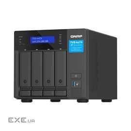QNAP Network Attached Storage TVS-h474-PT-8G-US 4Bay Pentium G7400 8GB DDR4 RAM 250Watts Retail
