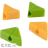 Тримач для кабелю Extradigital CC-965 Cable Clips, Green/Orange (KBC1802)