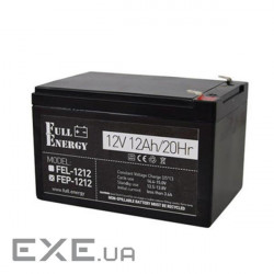 Акумуляторна батарея Full Energy FEP-1212 12V 12AH AGM