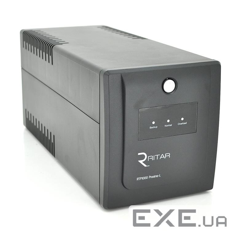 Джерело безперебійного живлення Ritar RTP1000 (600W) Proxima-L (RTP1000L)