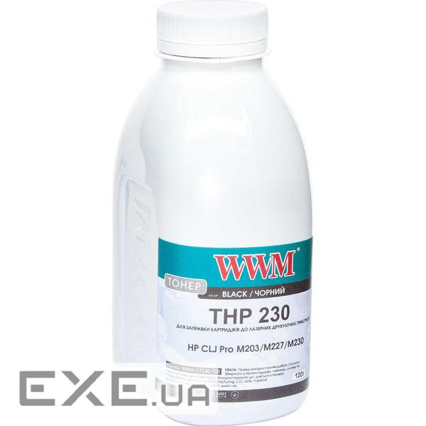 Тонер HP LJ Pro M203/M227/M230 , 120г Black WWM (WWM-CF230-120)