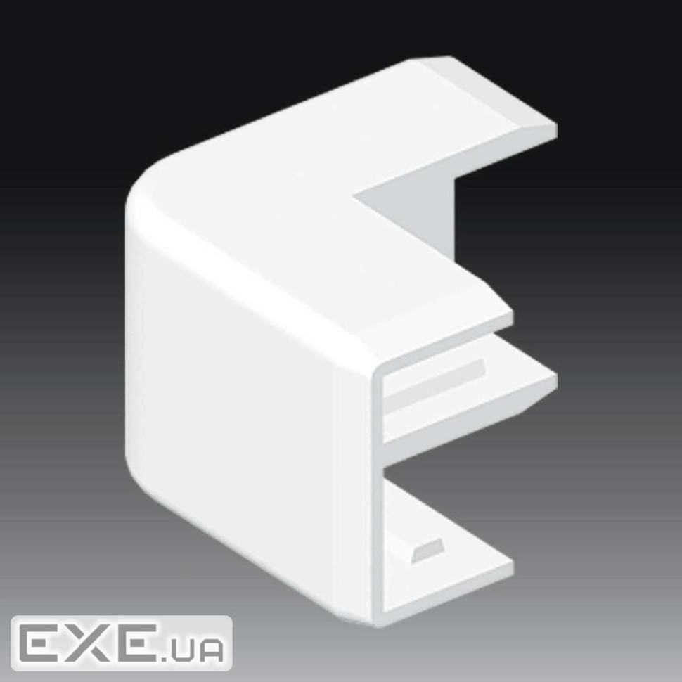 Кут зовнішній до LHD 25х15 білого кольору, Серія LH, ПВХ (8696_HB) (8696_HB)