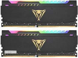 Пам'ять для настільних комп'ютерів PATRIOT 64 GB (2x32GB) DDR4 3200 MHz Viper Steel (PVSR464G320C8K)