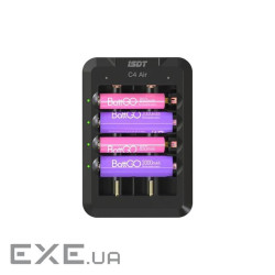 Зарядний пристрій для акумуляторів iSDT C4 Air Quick Battery Charger (iSDT-C4)