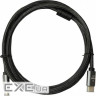Кабель мультимедійний HDMI M to HDMI M 1.0m V2.1 Atcom (23781) (23781 1м)