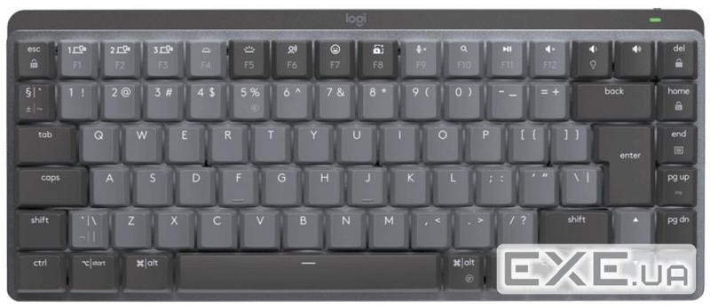 Клавіатура Logitech MX Mechanical Mini Illuminated Graphite (920-010782)