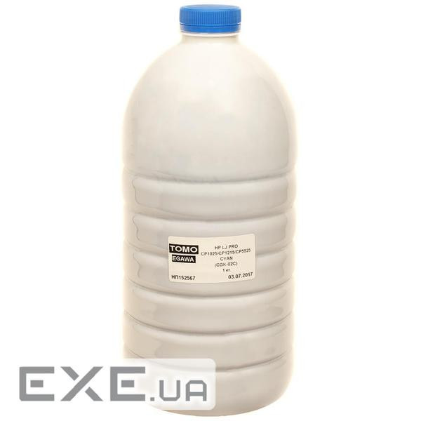 Тонер HP LJ PRO CP1025/CP1215/CP5525, 1kg CYAN Chemical Tomoegawa (CGK-02C-1)