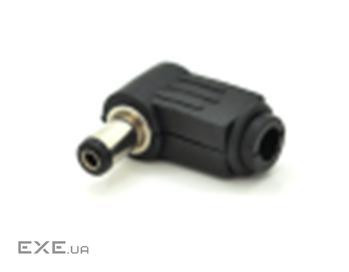 Роз&apos,єм живлення DC (D 5,5x2,1мм) 90&deg; (чорний) під пайку, Q250 (YT-DC-M-90) , Q250 (YT-DC-M-90)