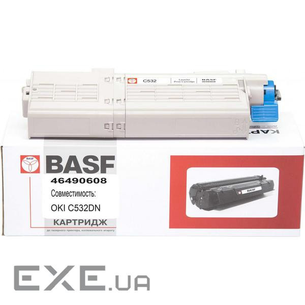 Тонер-картридж BASF OKI C532/542, MC563/573 Black 46490608 (KT-46490608) (BASF-KT-46490608)