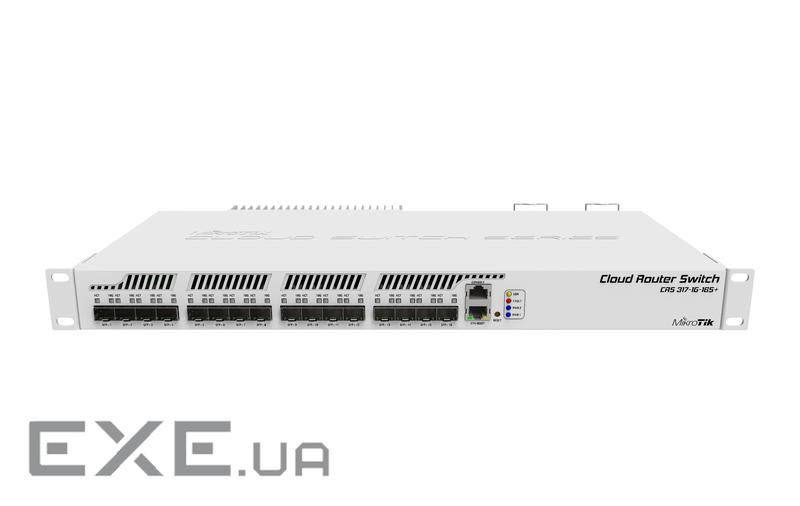 Комутатор мережевий Mikrotik CRS317-1G-16S+RM
