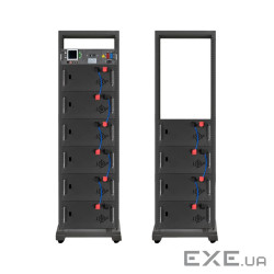 Аккумулятор LP LiFePO4 Battery HVM 512V 150Ah (76800 Wh) BMS 125А AB Lrack black (41886)