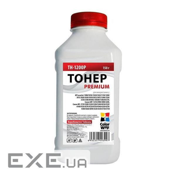 Тонер HP LJ1200/1000(C7115A) CanonEP25/27 (150 г) Premium ColorWay (TH-1200P)