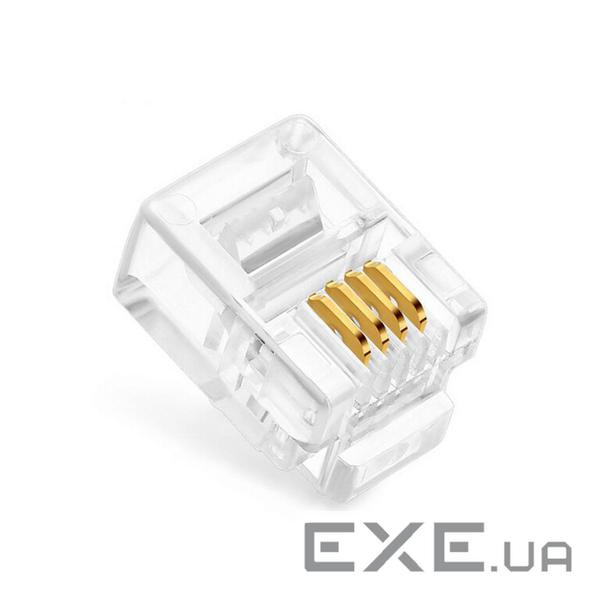 Конектор Vinga CON4P4C (VCPCON4P4CRJ11)