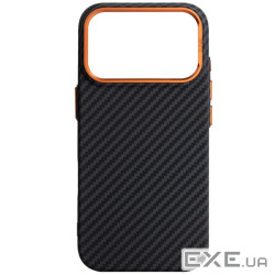 Чохол до мобільного телефона Armorstandart LikeCarbon2 SE MagCase Apple iPhone 17 Pro Bla (ARM89161)