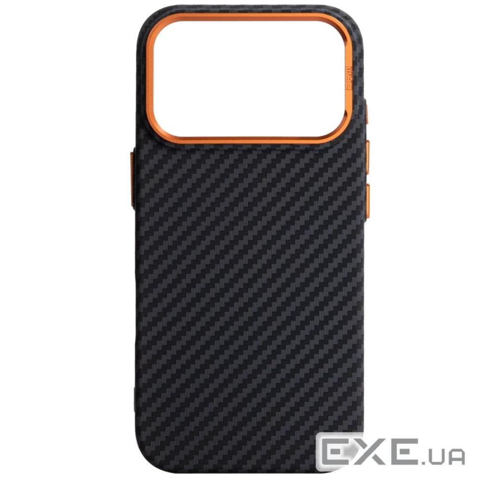 Чохол до мобільного телефона Armorstandart LikeCarbon2 SE MagCase Apple iPhone 17 Pro Bla (ARM89161)