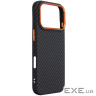 Чохол до мобільного телефона Armorstandart LikeCarbon2 SE MagCase Apple iPhone 17 Pro Bla (ARM89161)