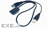 Перехідник USB 2.0 to Slimline SATA 13 pin Cablexpert (A-USATA-01)