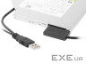Перехідник USB 2.0 to Slimline SATA 13 pin Cablexpert (A-USATA-01)