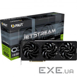 Відеокарта PALIT GeForce RTX 4070 Ti Super JetStream OC (NED47TSS19T2-1043J)