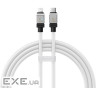 Дата кабель USB-C to Lightning 2.0m CoolPlay Fast Charging 20W white Baseus (CAKW000102)