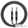 Аудіокабель BOROFONE BL16 Clear sound AUX audio cable Black (BL16B)