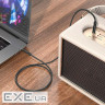 Аудіокабель BOROFONE BL16 Clear sound AUX audio cable Black (BL16B)