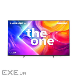 Телевізор 50", 4К QLED 120 Hz,VRR 144Hz Titan OS, 500 cd/m2, Ambilight, sound 40W, Wi (50PUS9010/12)