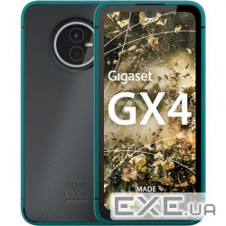 Смартфон Gigaset GX4 IM 4/64GB Dual Sim Petrol (S30853H1531R112), 6.1'' (1560х 720) IPS/MediaTek Hel