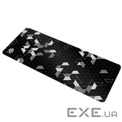 Килимок 300*700 тканинний Style Series Abstraction з боковою прошивкою, товщина 2 мм, Black (LTD372)