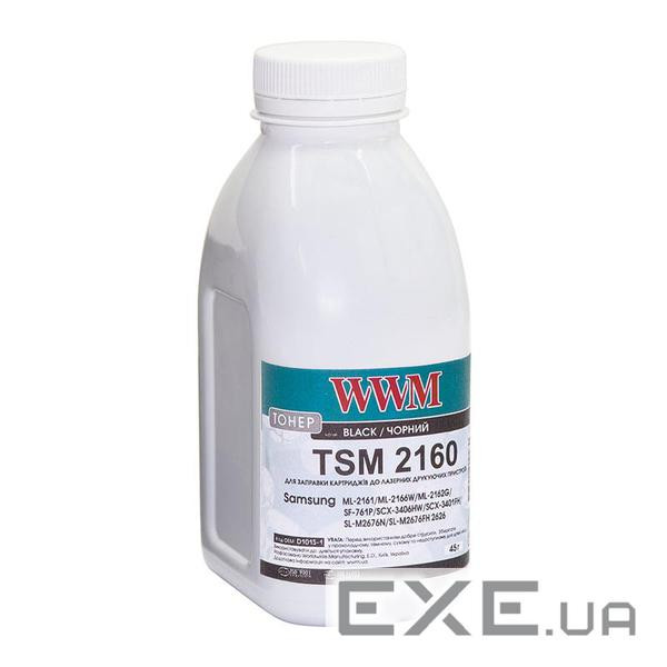 Тонер Samsung ML-2160/2165/SCX-3400, 45г Black WWM (D101S-1)