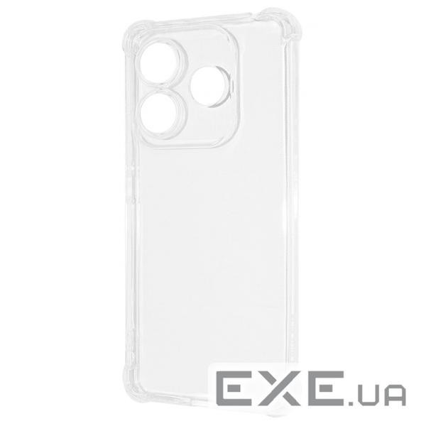 Чохол WXD Силікон 0.8 mm HQ Xiaomi Redmi Note 14 5G clear (60112 clear)