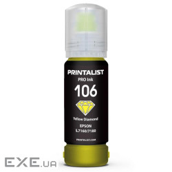 Чорнило Printalist Epson 106 L7160/7180 70г Yellow (PL106Y)