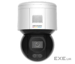 IP PTZ відеокамера 4Мп Hikvision DS-2DE3A400BW-DE(F1)(S5) з вбудованим мікрофоном для системи відеон