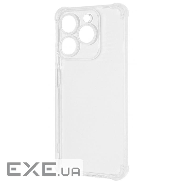 Чохол WXD Силікон 0.8 mm HQ Tecno Spark Go 2025/Go 1/Pop 9 clear (60665 clear)