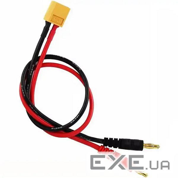 Кабель живлення ToolkitRC TK40300 XT60 to 4 mm Power Supply Cable (XT60 to 4mm Power)
