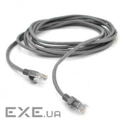 Патч-корд 10 м, UTP, Grey, Ritar, литий, RJ45, кат.5е (P (PCR-CCA / 10G) (PCR-CCA/10G)