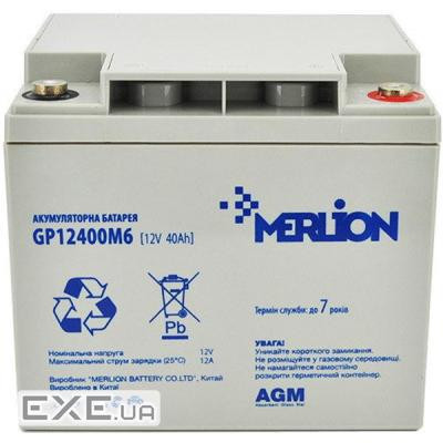 Акумуляторна батарея MERLION AGM GP12400M6 12 V 40 Ah