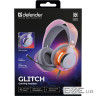 Гарнітура Defender Glitch, USB, RGB, 2м, White (62490)