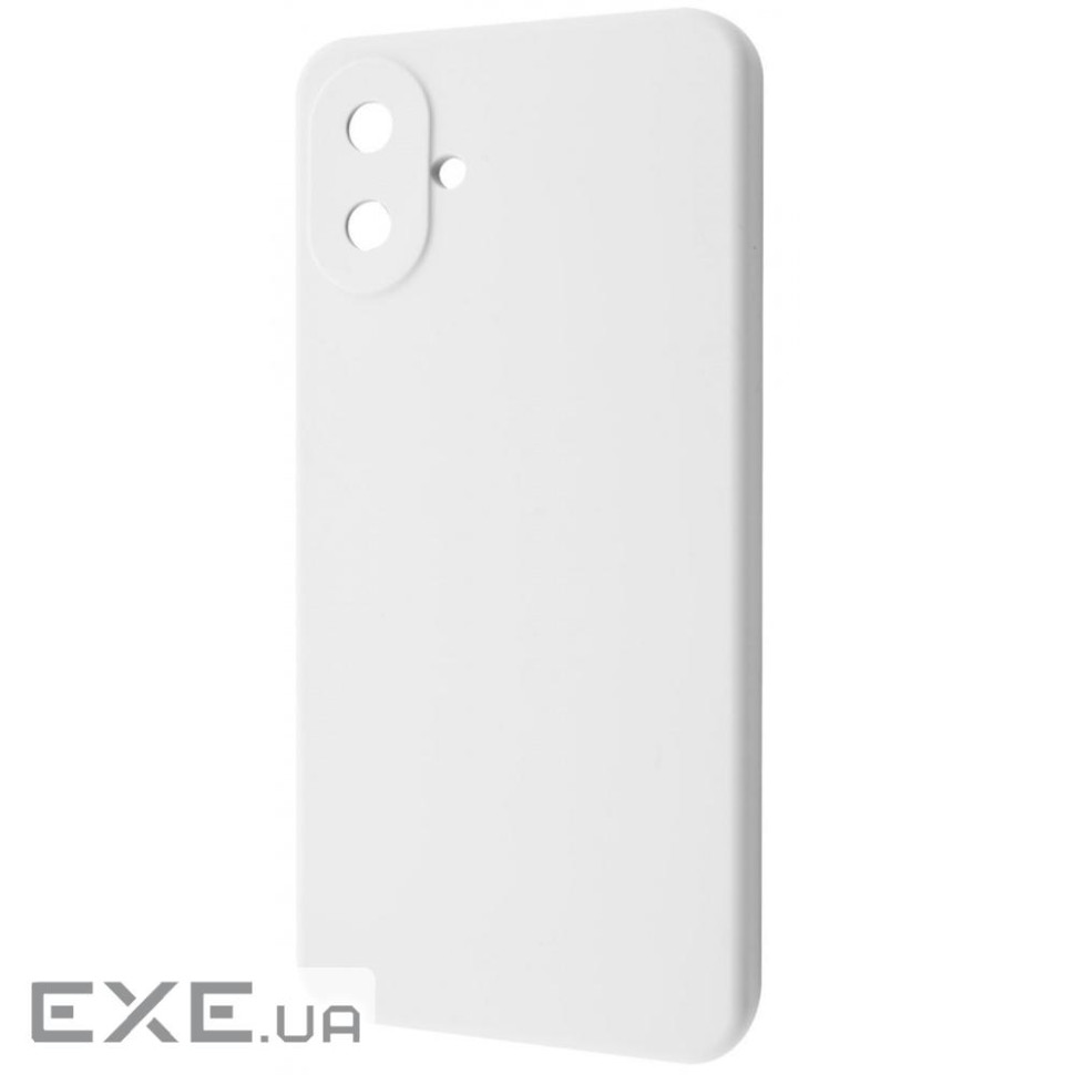 Чехол WAVE Full Silicone Cover Samsung Galaxy A07 white (64567 white)