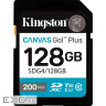 Карта пам"яті Kingston 128GB SDXC сlass 10 UHS-I U3 V30 Canvas Go Plus G4 (SDG4/128GB)