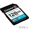 Карта пам"яті Kingston 128GB SDXC сlass 10 UHS-I U3 V30 Canvas Go Plus G4 (SDG4/128GB)