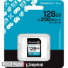 Карта пам"яті Kingston 128GB SDXC сlass 10 UHS-I U3 V30 Canvas Go Plus G4 (SDG4/128GB)