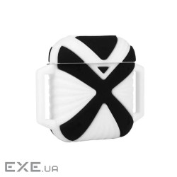 Чохол для навушників X-HuWei i-Smile для Apple AirPods IPH1443 Black+White (702333)