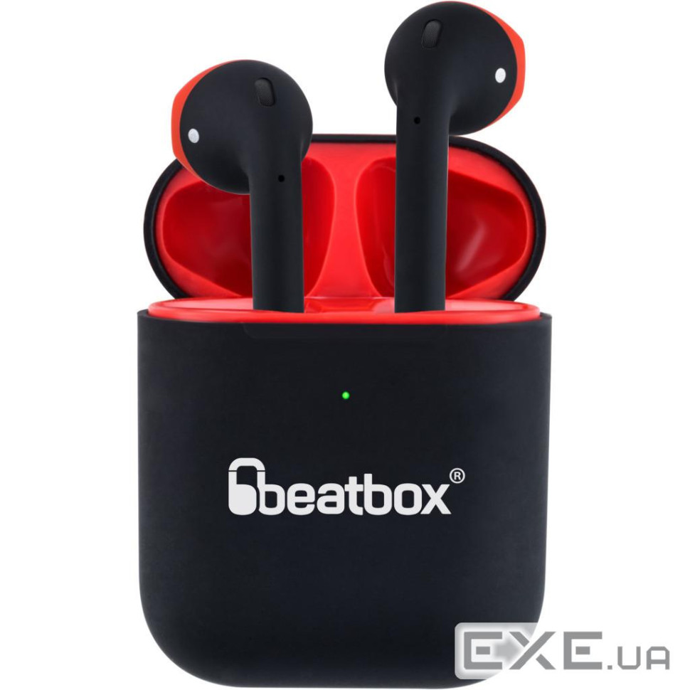 Навушники BeatBox PODS AIR 2 Wireless Сharging Black-Red (bbpair2wcbr)