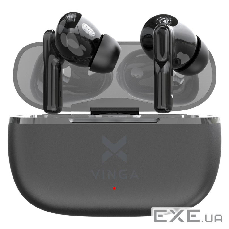 Навушники Vinga HBT075 Bluetooth Black (HBT075BK)
