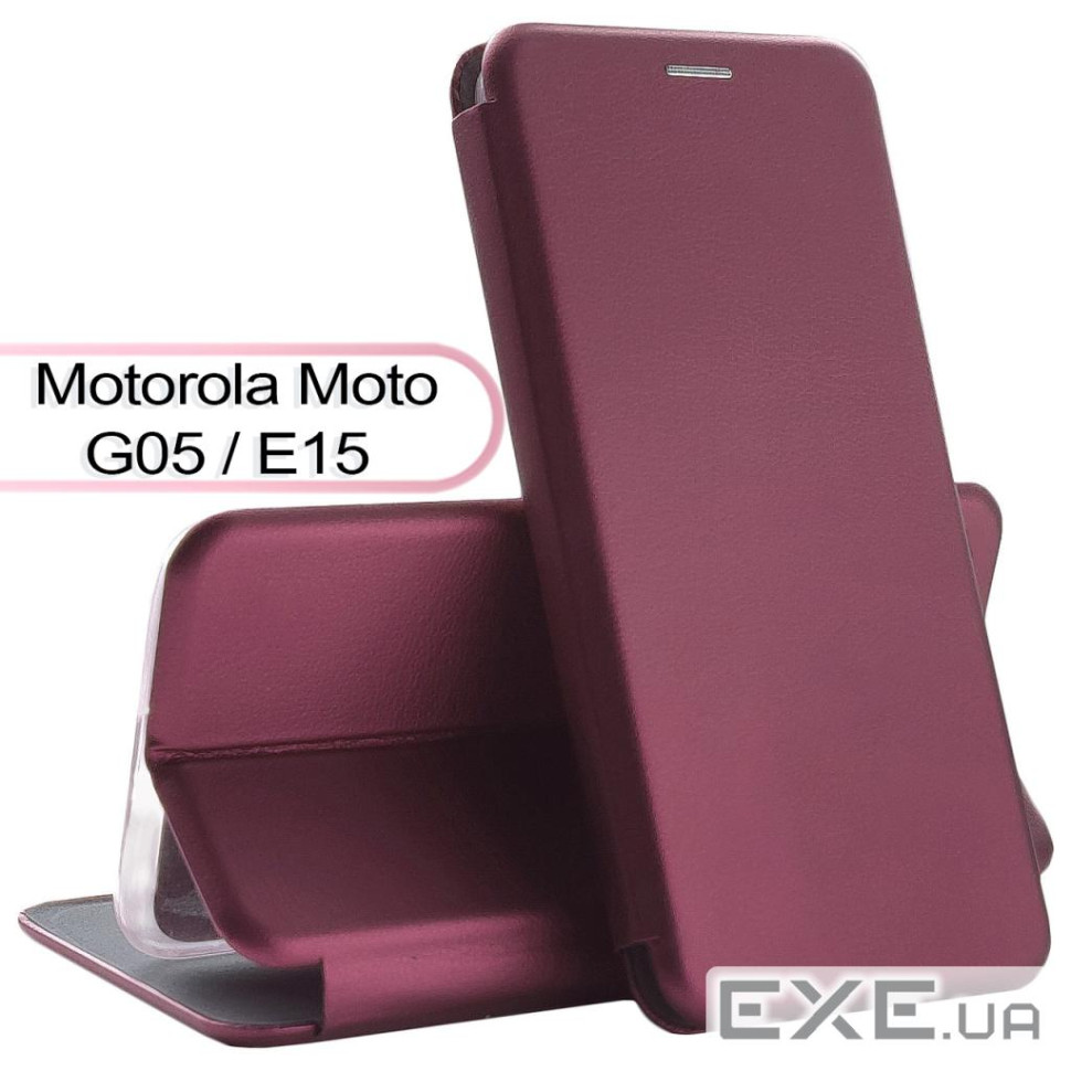 Чохол до мобільного телефона BeCover Exclusive Motorola Moto G05 / E15 Red Wine (713518)