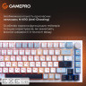 Дротова механічна клавіатура GamePro MK160 V2 Warden QLAB Sakura White (MK160-V2-BL-QS)