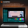 Дротова механічна клавіатура GamePro MK160 V2 Warden QLAB Sakura White (MK160-V2-BL-QS)
