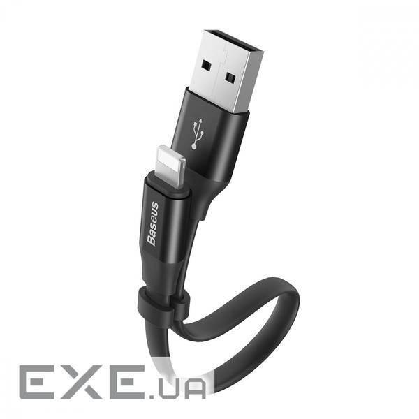 Кабель Baseus Nimble Portable Cable For Apple 23CM Black (CALMBJ-B01)