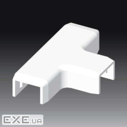 Трійник для LH 15х10 білого кольору, Серія LH, ПВХ (8684_HB)